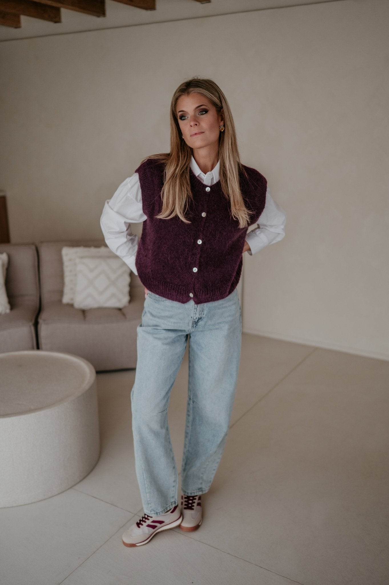 Rantolare gilet I Aubergine - Wild Souls by JV® - Gilets