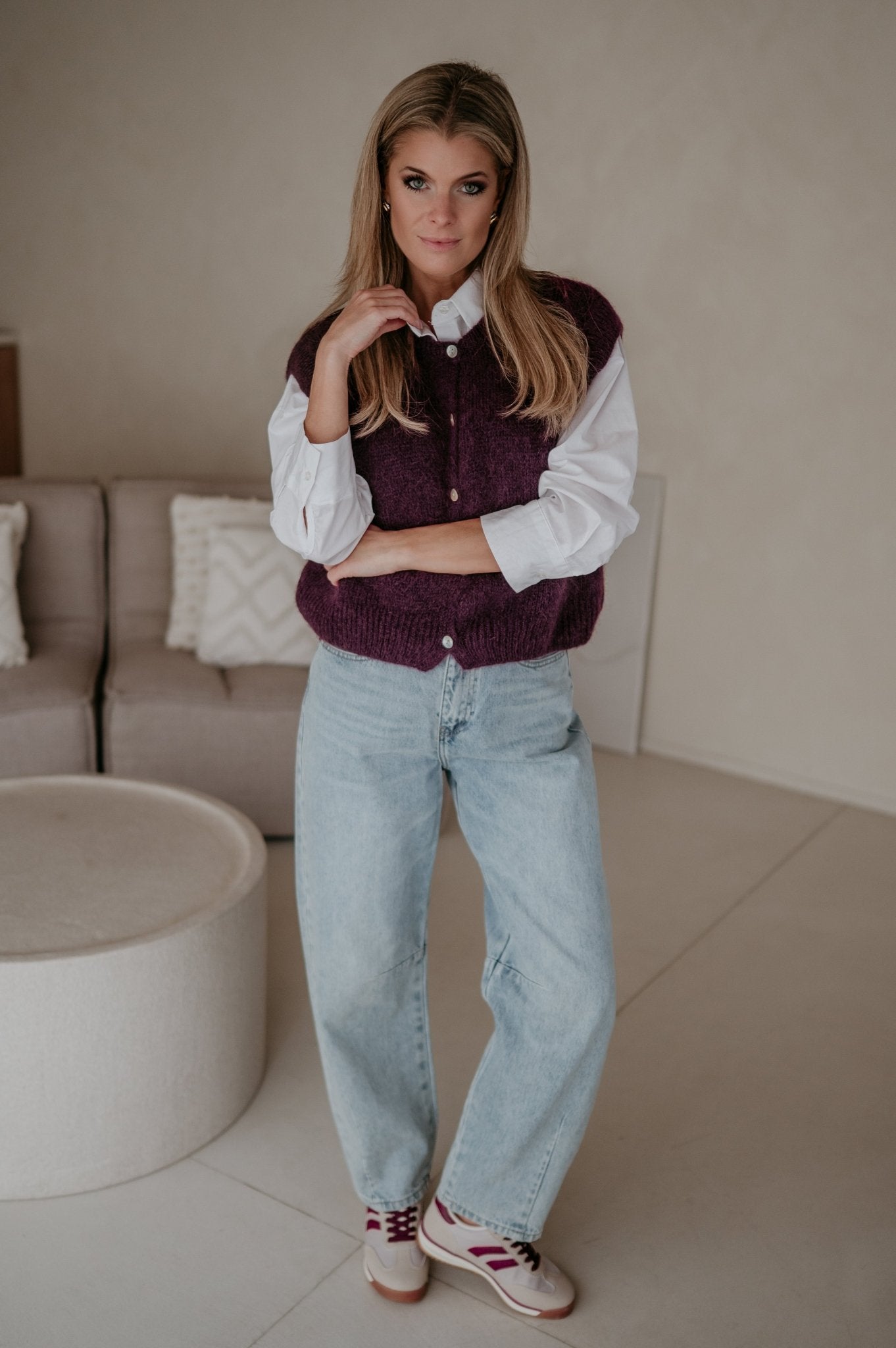 Rantolare gilet I Aubergine - Wild Souls by JV® - Gilets