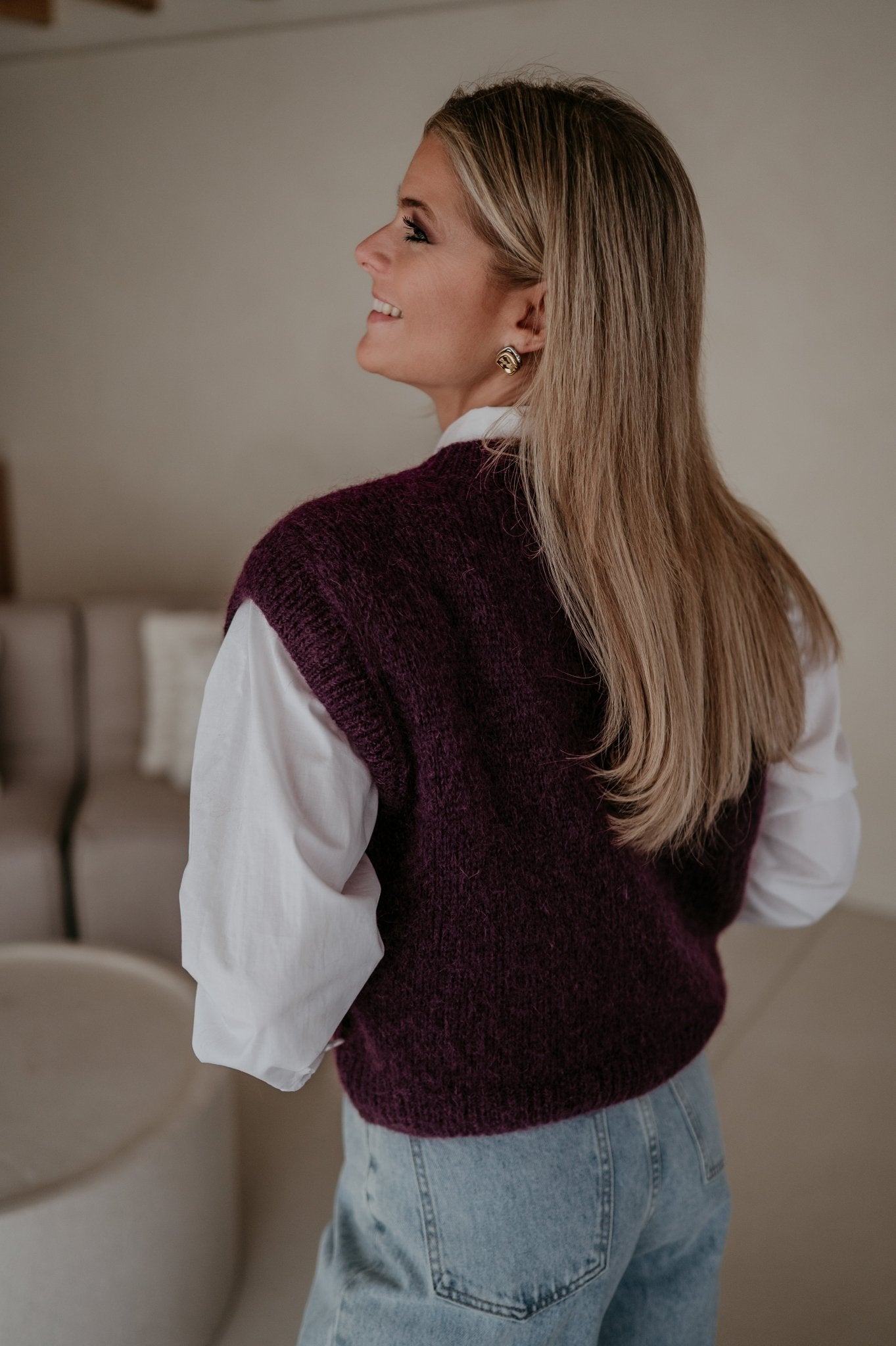 Rantolare gilet I Aubergine - Wild Souls by JV® - Gilets
