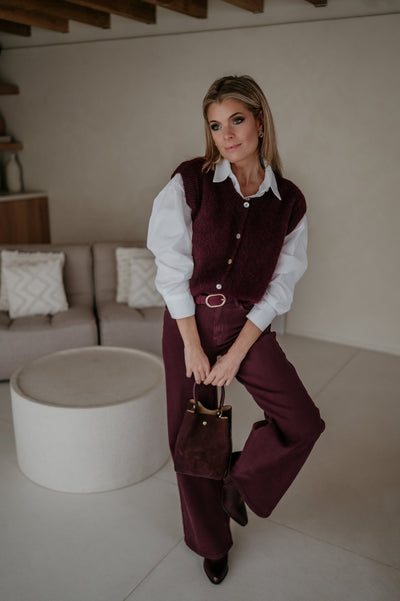 Rantolare gilet I Burgundy - Wild Souls by JV® - Gilets