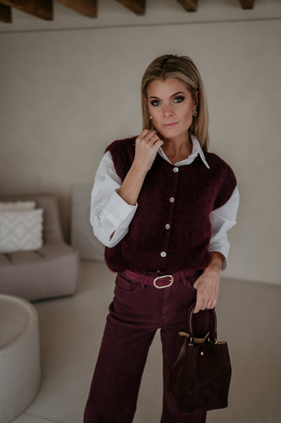 Rantolare gilet I Burgundy - Wild Souls by JV® - Gilets