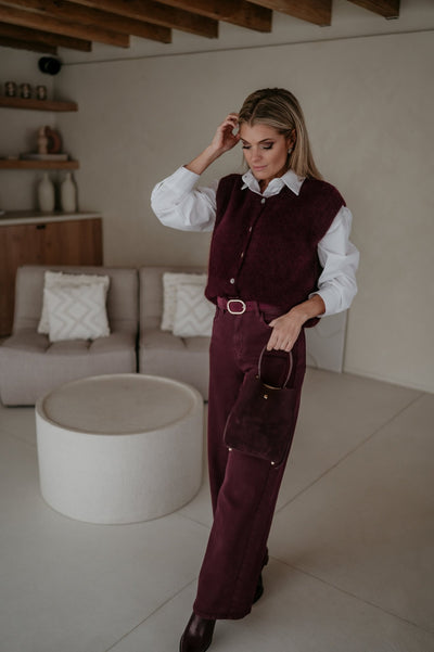 Rantolare gilet I Burgundy - Wild Souls by JV® - Gilets