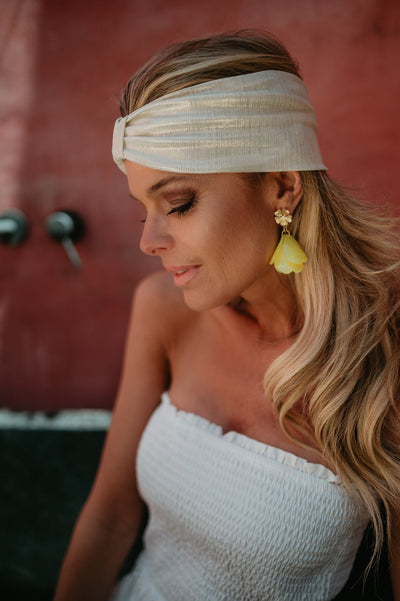 Raspare earrings I Yellow - Wild Souls by JV® - Earrings