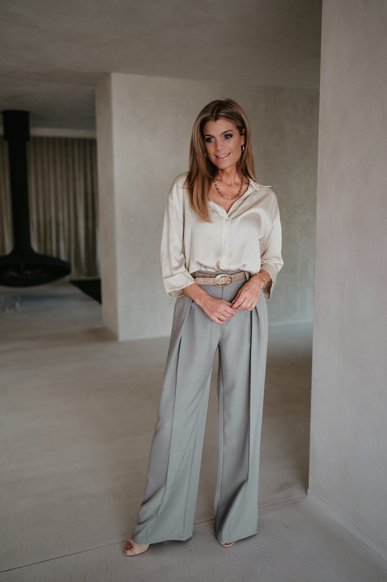 Regala blouse I Beige - Wild Souls by JV® - Blouses