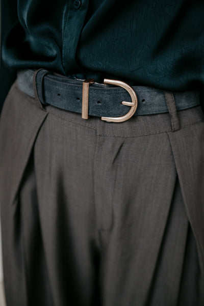 Regane belt I Petrol - Wild Souls by JV® - Belts