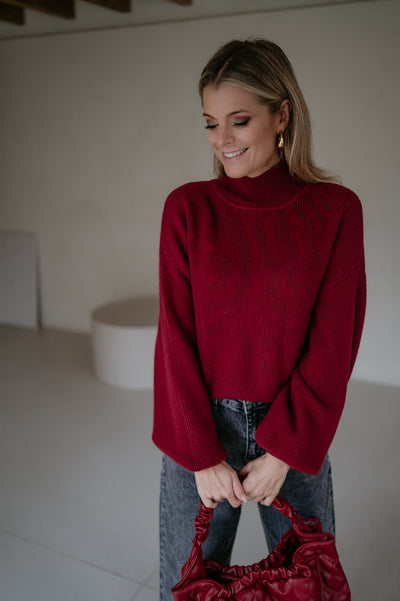 Resero knit I Bordeaux - Wild Souls by JV® - Knits
