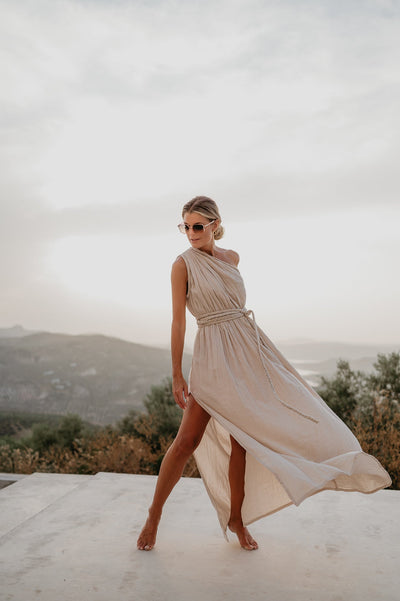 Riccio dress I Beige - Wild Souls by JV® - Dresses
