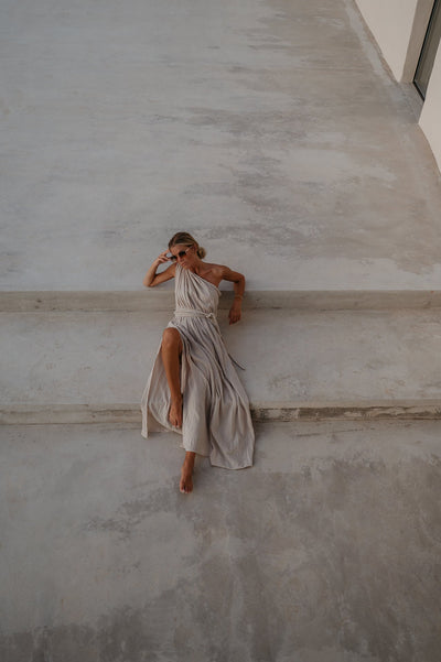 Riccio dress I Beige - Wild Souls by JV® - Dresses