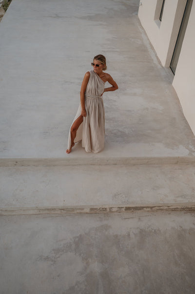 Riccio dress I Beige - Wild Souls by JV® - Dresses