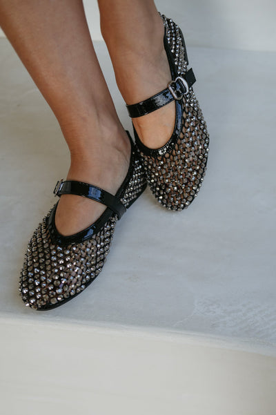 Rinero ballerina I Black - Wild Souls by JV® - Ballerinas