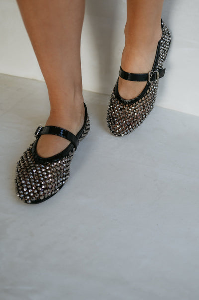 Rinero ballerina I Black - Wild Souls by JV® - Ballerinas