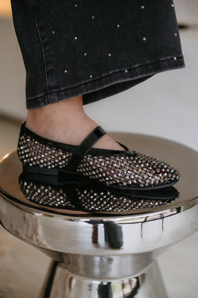 Rinero ballerina I Black - Wild Souls by JV® - Ballerinas