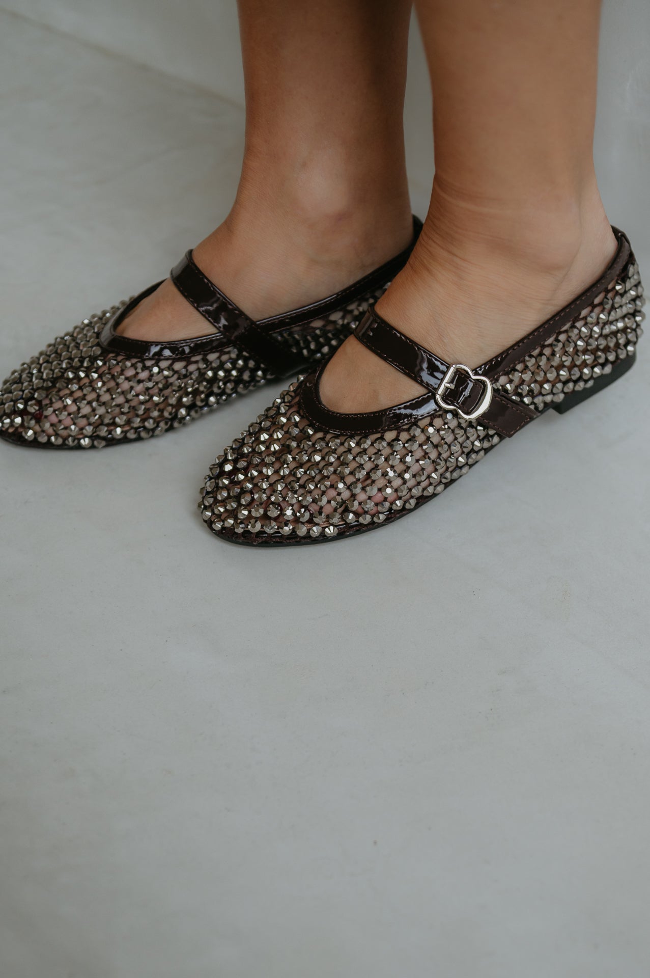 Rinero ballerina I Brown - Wild Souls by JV® - Ballerinas