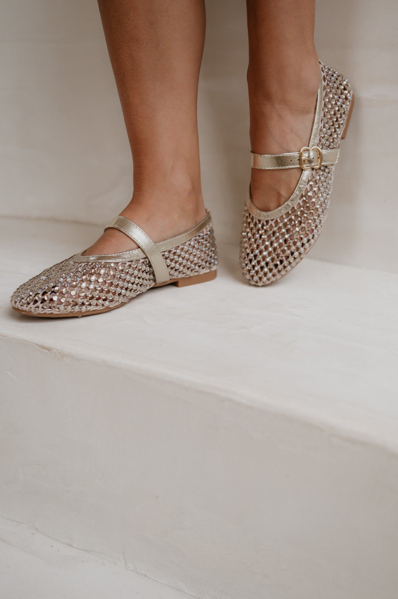 Rinero ballerina I Gold - Wild Souls by JV® - Ballerinas