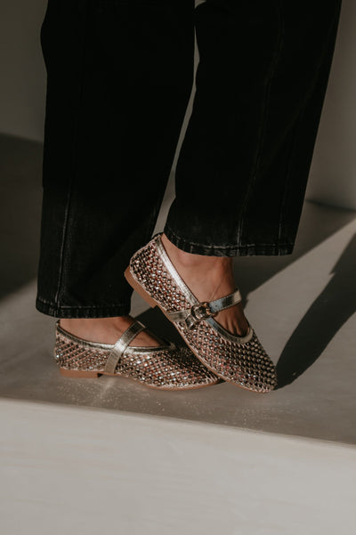 Rinero ballerina I Gold - Wild Souls by JV® - Ballerinas