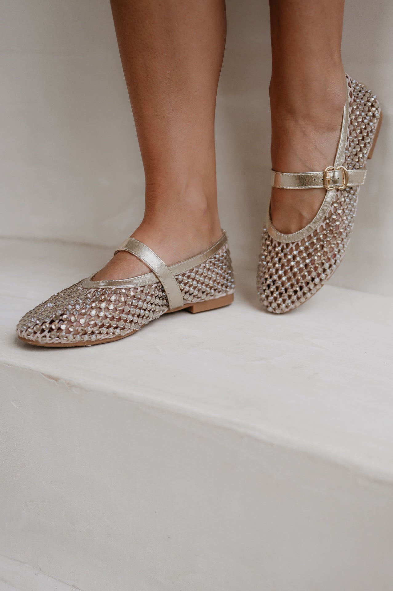 Rinero ballerina I Gold - Wild Souls by JV® - Ballerinas