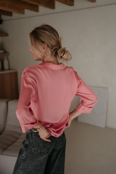 Riparo blouse I Old Rose - Wild Souls by JV® - Blouses