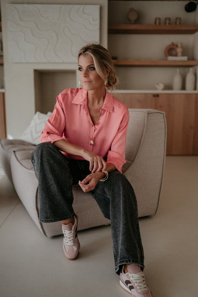 Riparo blouse I Old Rose - Wild Souls by JV® - Blouses