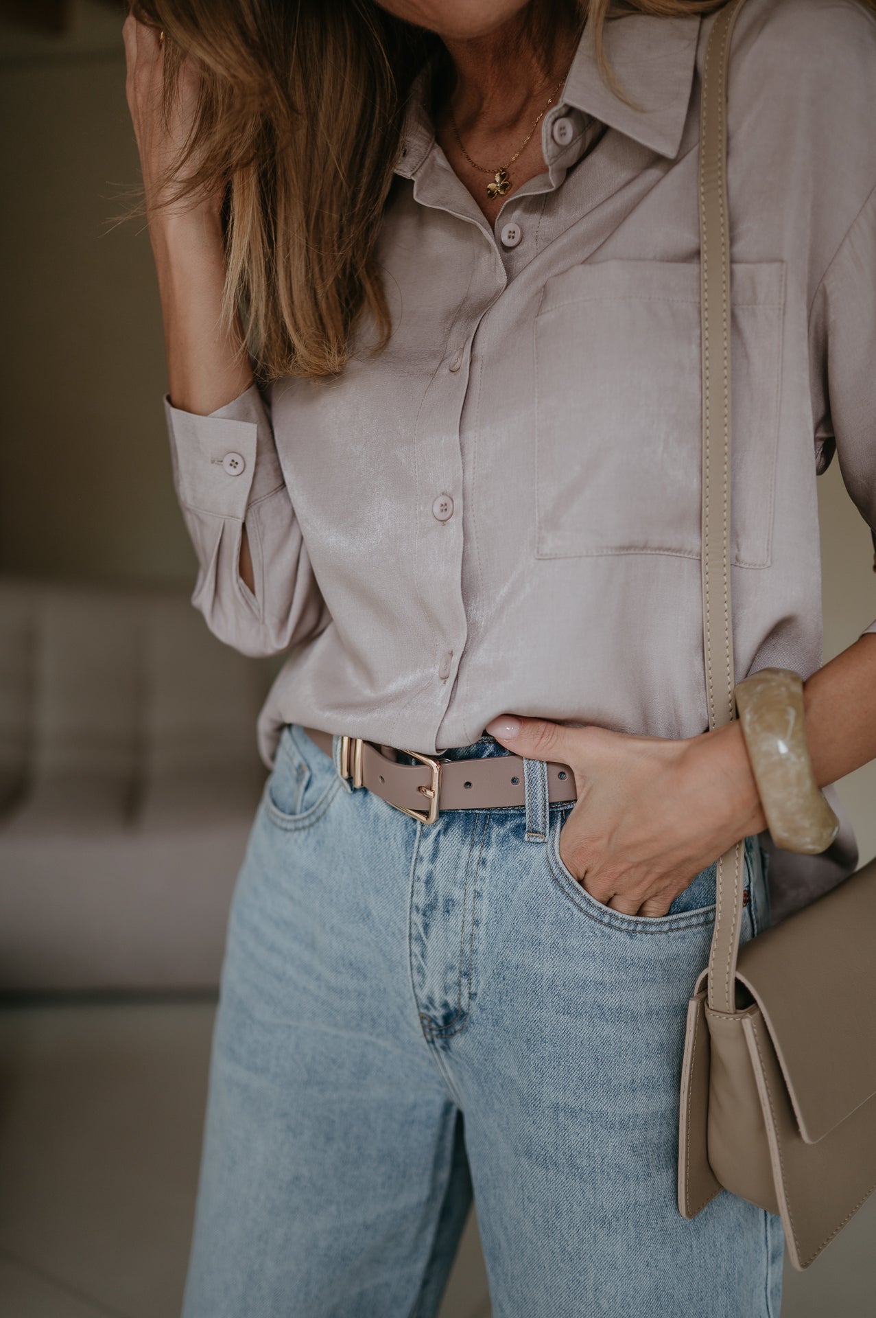 Ritiene blouse I Beige - Wild Souls by JV® - Blouses