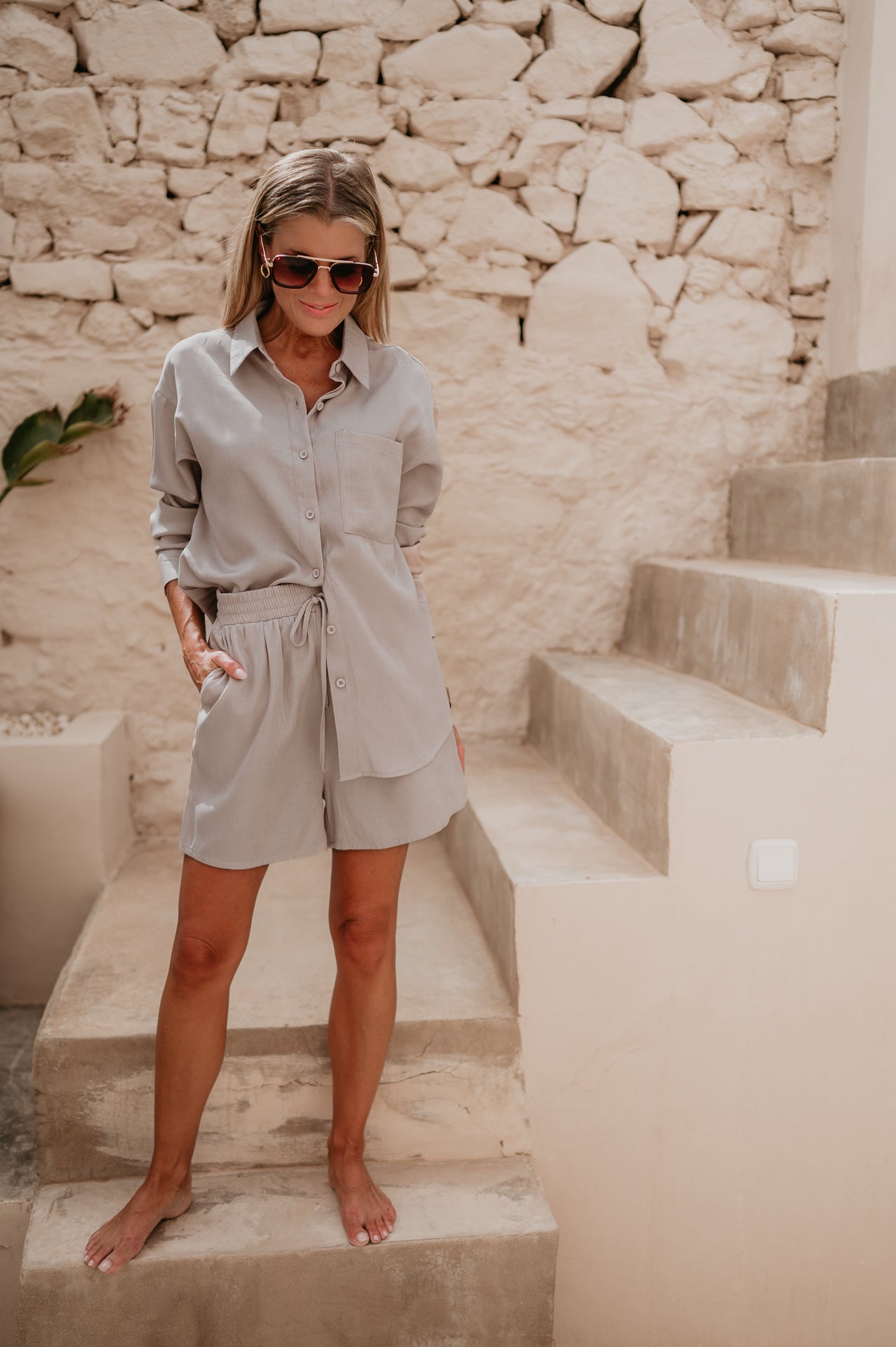 Ritiene blouse I Beige - Wild Souls by JV® - Blouses