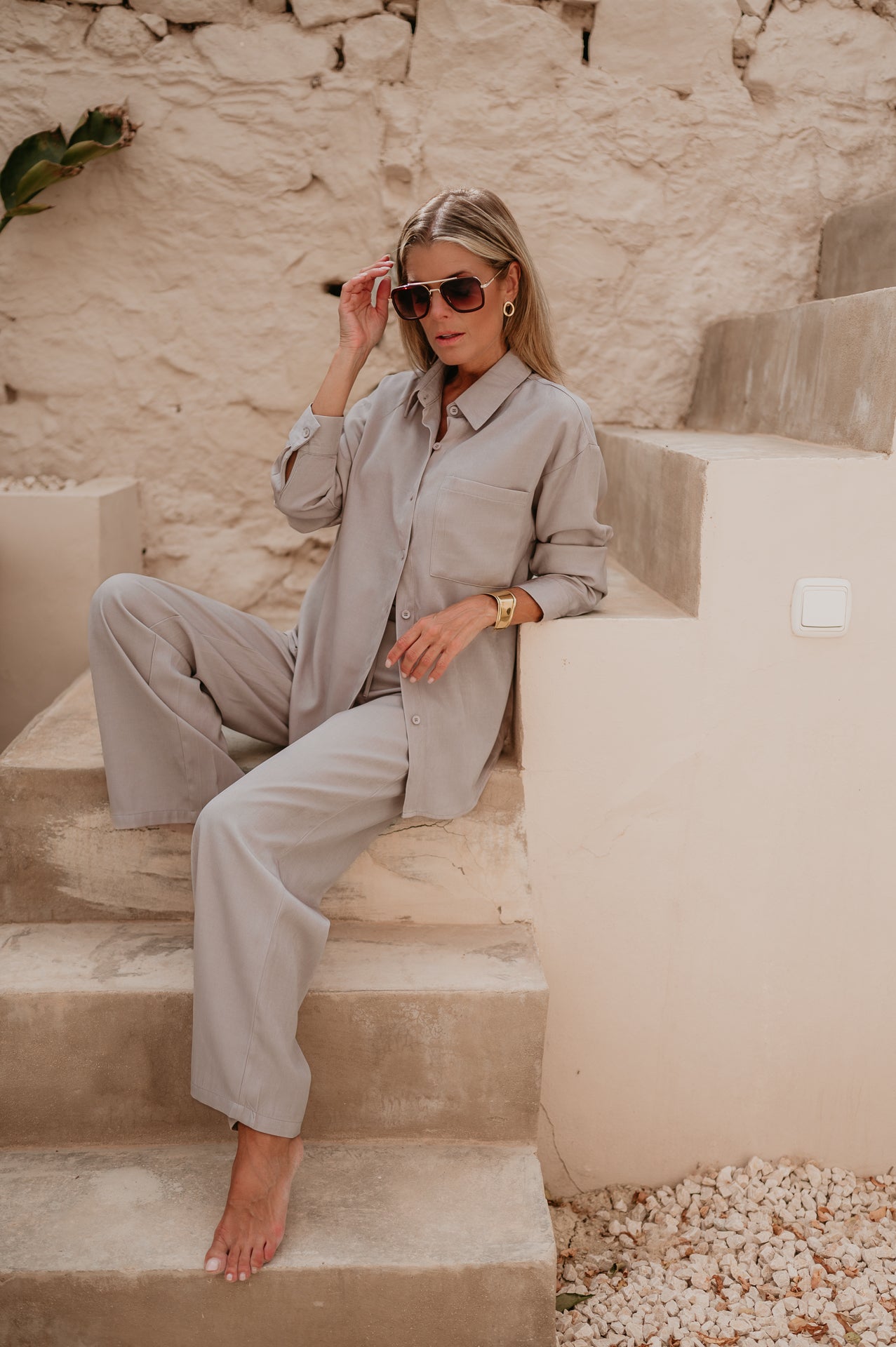 Ritiene blouse I Beige - Wild Souls by JV® - Blouses