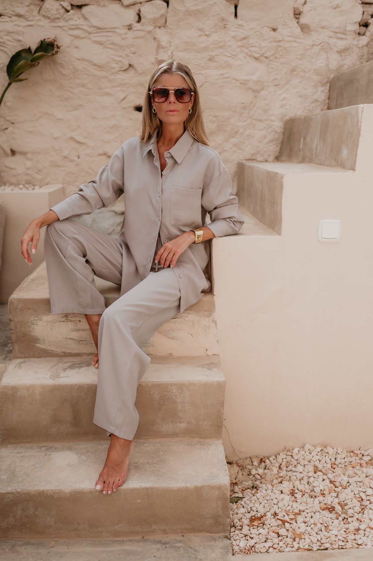 Ritiene blouse I Beige - Wild Souls by JV® - Blouses