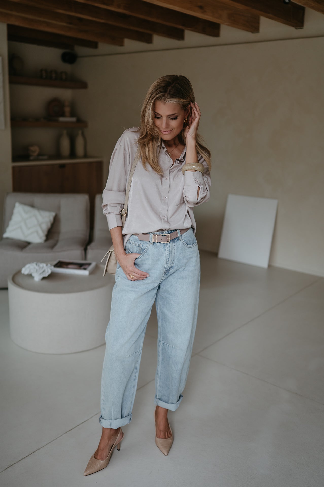 Ritiene blouse I Beige - Wild Souls by JV® - Blouses