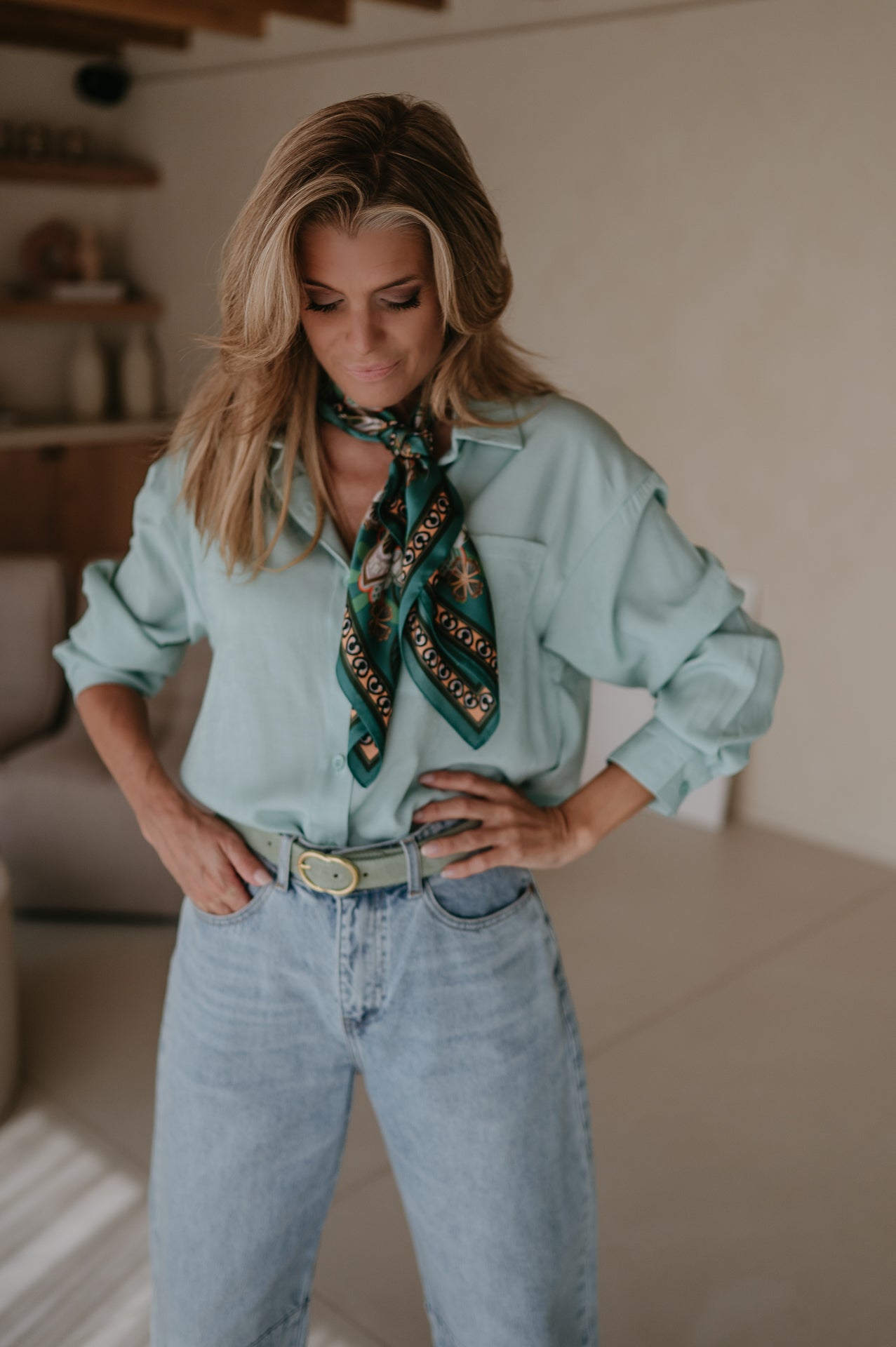 Ritiene blouse I Mint - Wild Souls by JV® - Blouses