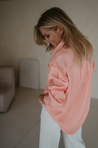 Ritiene blouse I Peach - Wild Souls by JV® - Blouses