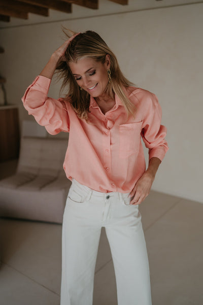 Ritiene blouse I Peach - Wild Souls by JV® - Blouses