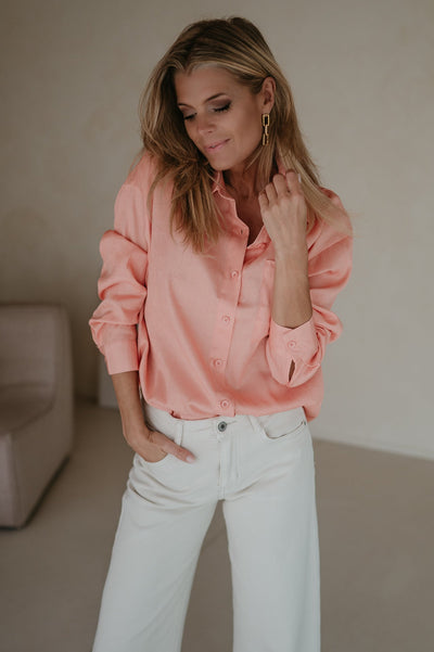 Ritiene blouse I Peach - Wild Souls by JV® - Blouses