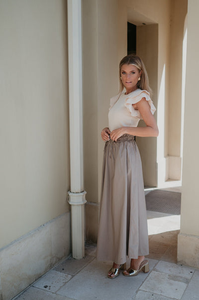 Ritorto top I Beige - Wild Souls by JV® - T-shirts