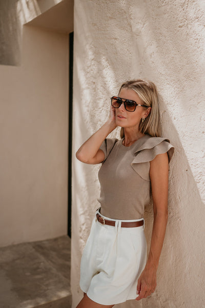 Ritorto top I Coffee - Wild Souls by JV® - Tops