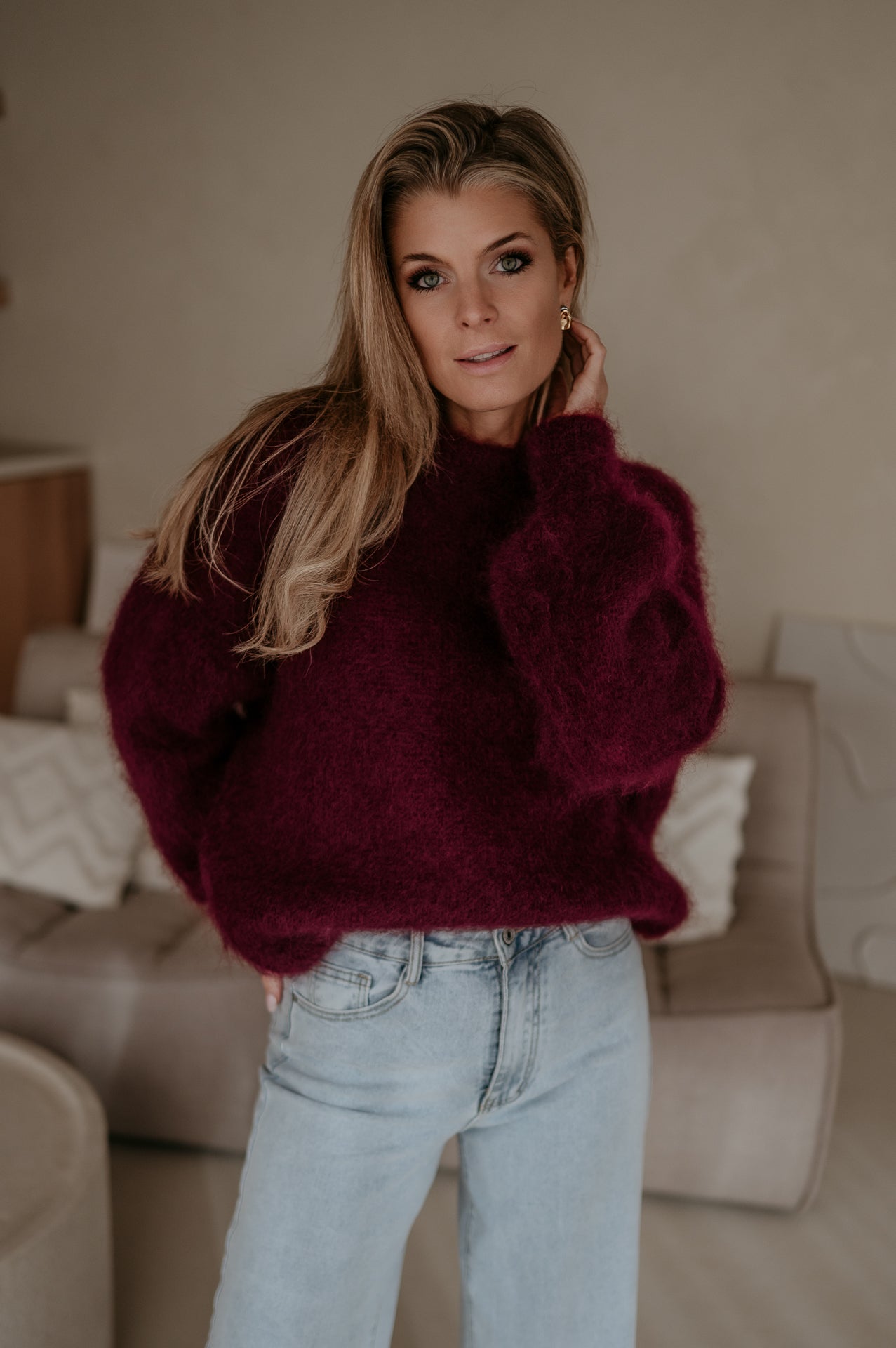 Rivista knit I Bordeaux - Wild Souls by JV® - Knits