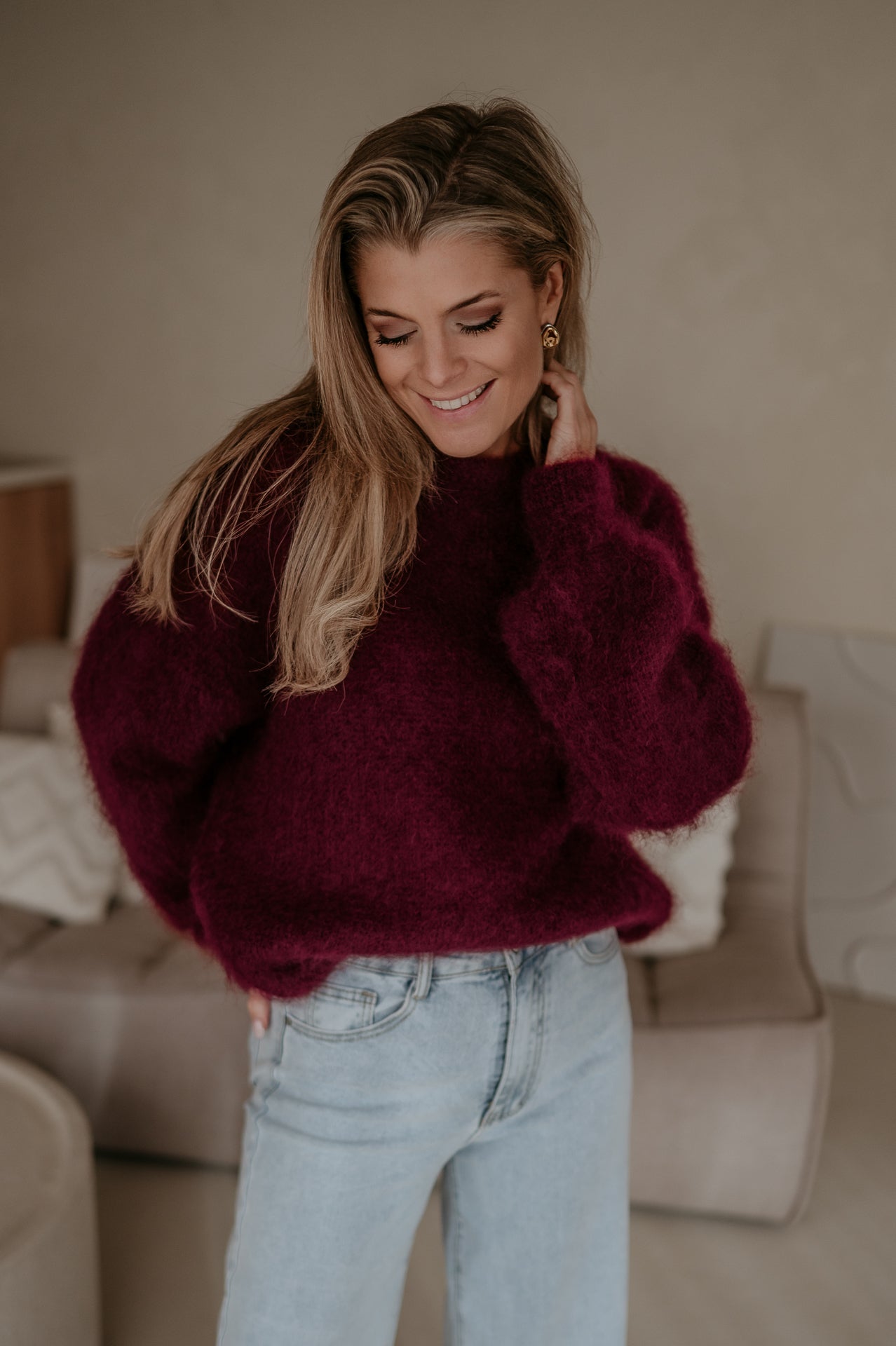 Rivista knit I Bordeaux - Wild Souls by JV® - Knits