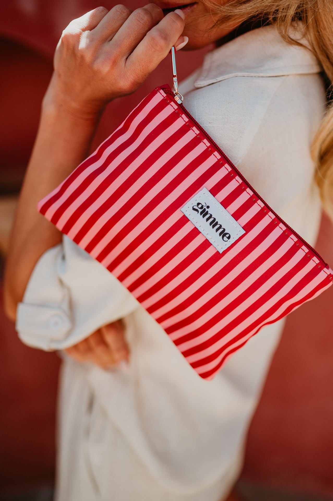 Rogo toiletry bag I Red - Wild Souls by JV® - Toiletry Bags