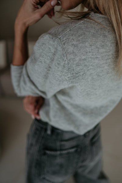 Sala top I Light Grey - Wild Souls by JV® - Knits