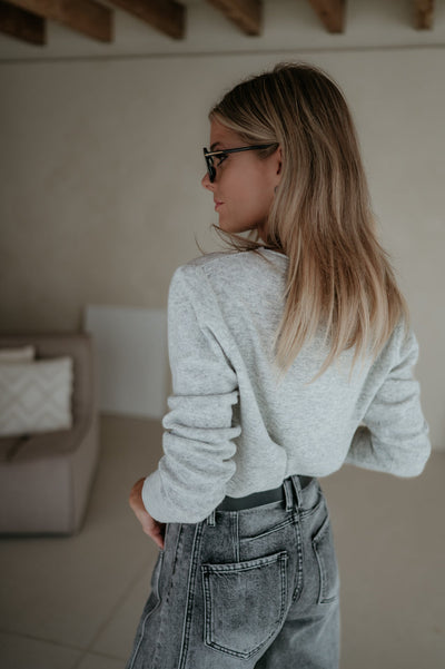 Sala top I Light Grey - Wild Souls by JV® - Knits