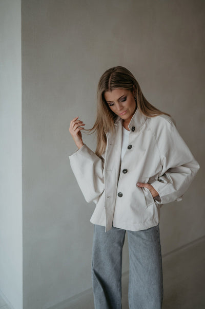 Sapra jacket I Ecru - Wild Souls by JV® - Jackets