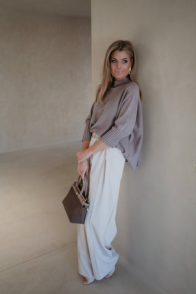 Sardegna knit I Taupe - Wild Souls by JV® - Knits