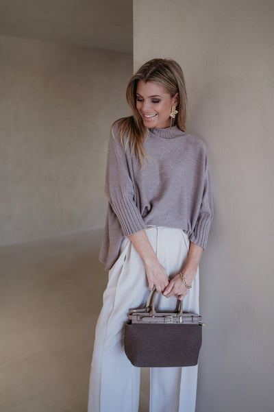 Sardegna knit I Taupe - Wild Souls by JV® - Knits