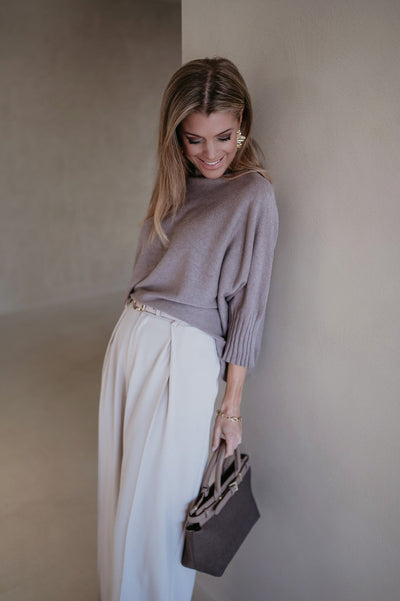 Sardegna knit I Taupe - Wild Souls by JV® - Knits