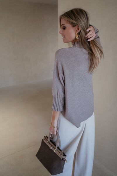 Sardegna knit I Taupe - Wild Souls by JV® - Knits