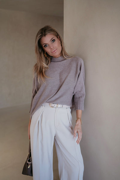Sardegna knit I Taupe - Wild Souls by JV® - Knits