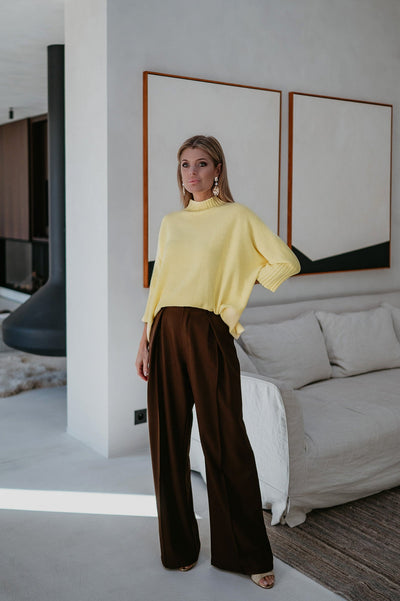 Sardegna knit I Yellow - Wild Souls by JV® - Knits