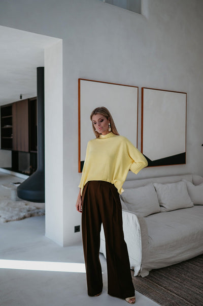 Sardegna knit I Yellow - Wild Souls by JV® - Knits