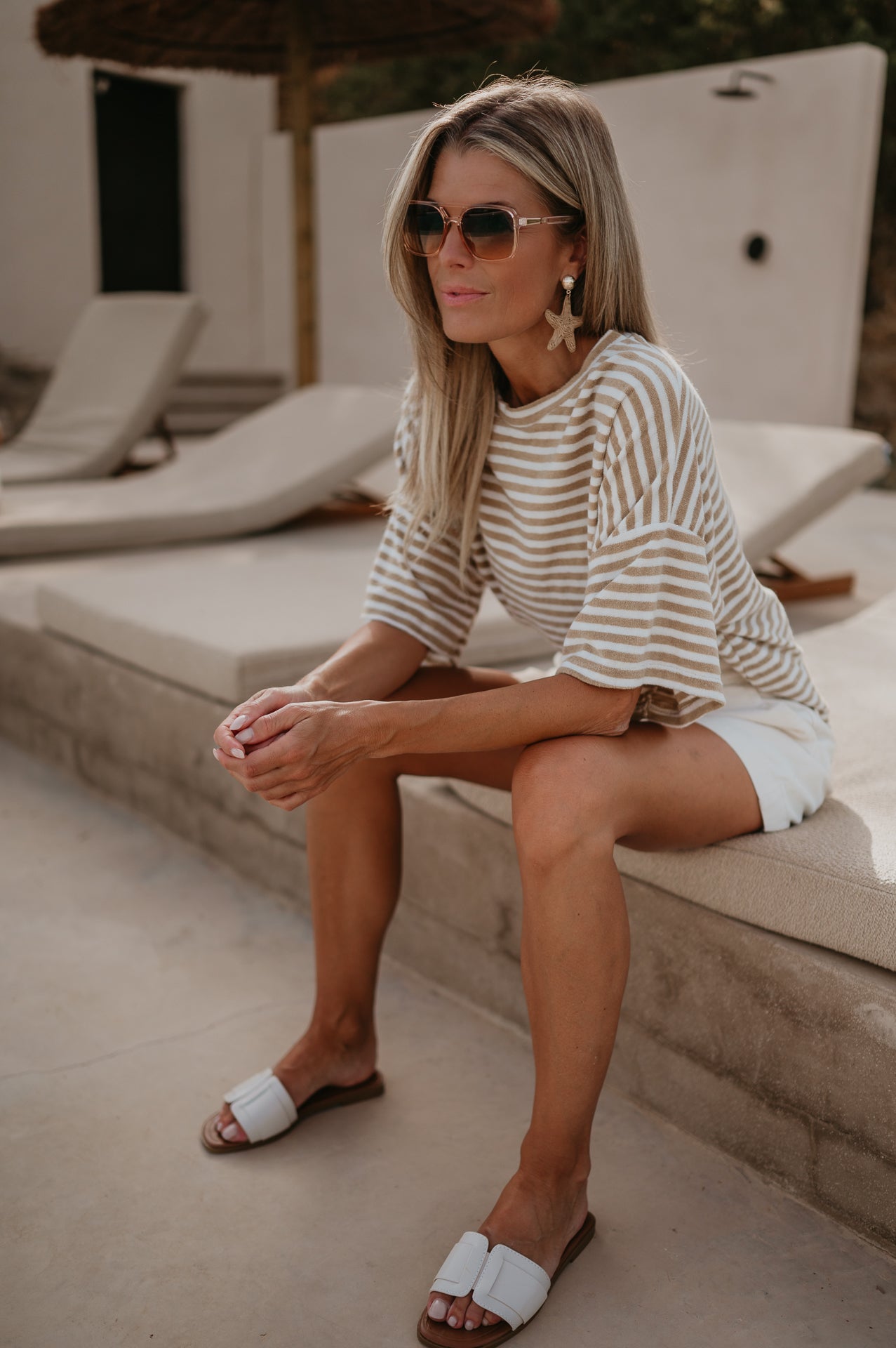 Scalino t-shirt I Striped Camel - Wild Souls by JV® - T-shirts