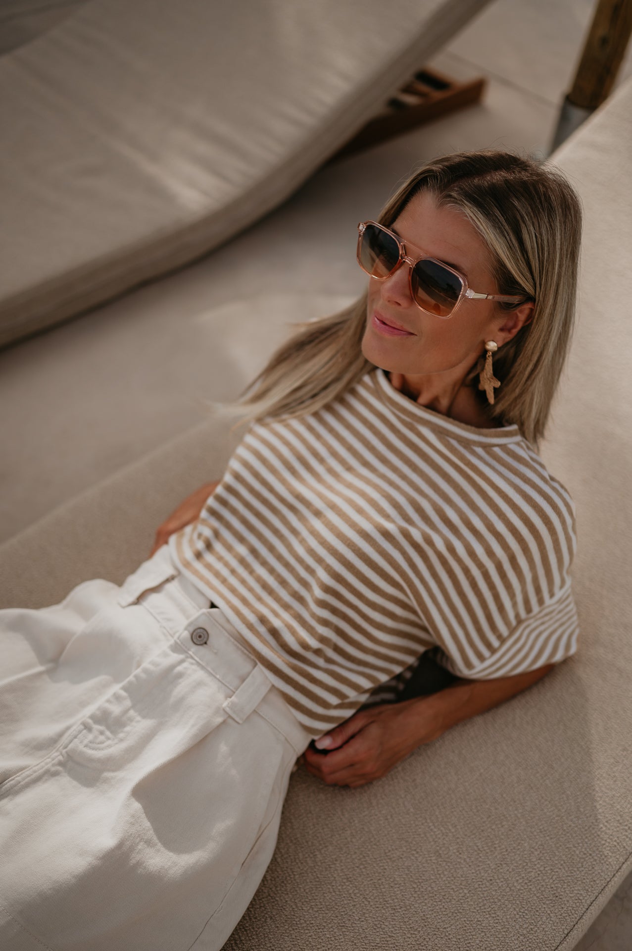 Scalino t-shirt I Striped Camel - Wild Souls by JV® - T-shirts