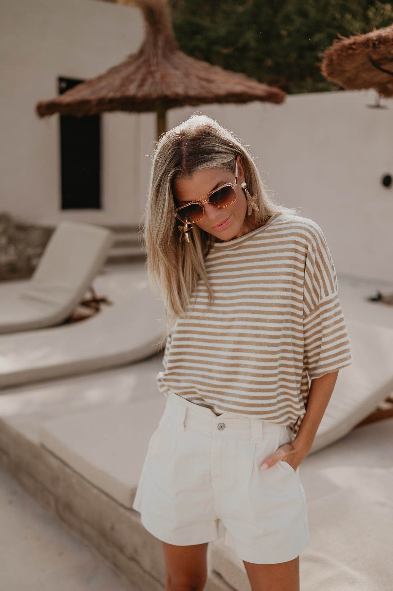 Scalino t-shirt I Striped Camel - Wild Souls by JV® - T-shirts