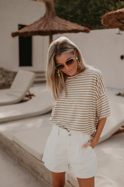 Scalino t-shirt I Striped Camel - Wild Souls by JV® - T-shirts